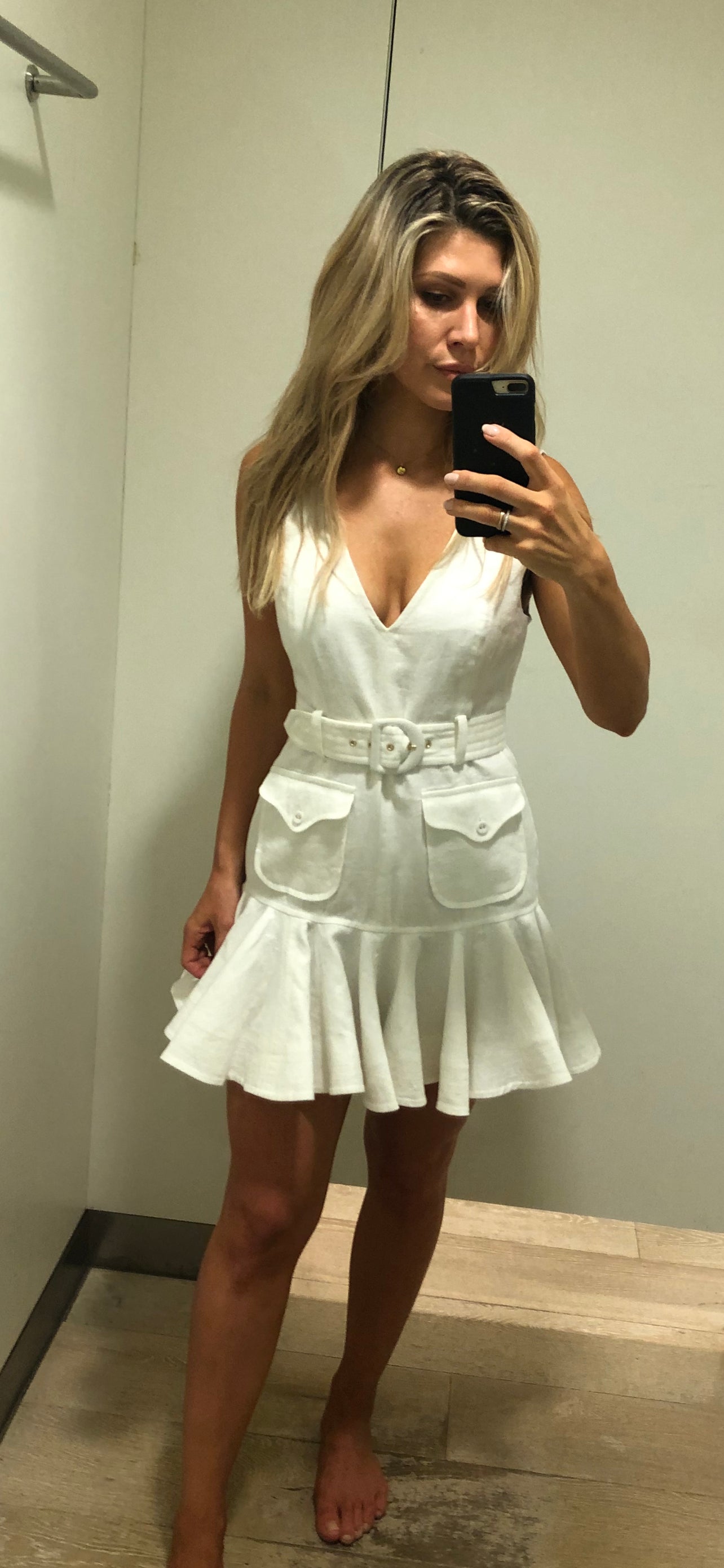 ZIMMERMANN SUPER EIGHT SAFARI MINI DRESS