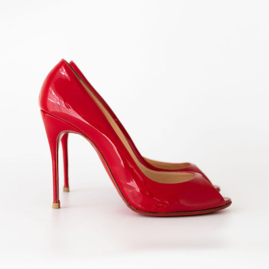 CHRISTIAN LOUBOUTIN Sexy 100 patent leather pumps