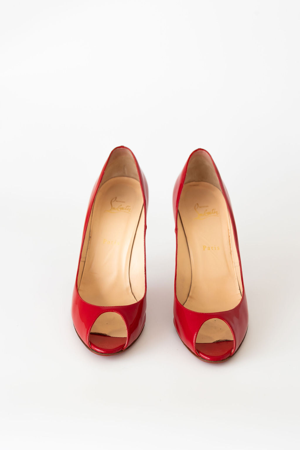 CHRISTIAN LOUBOUTIN Sexy 100 patent leather pumps