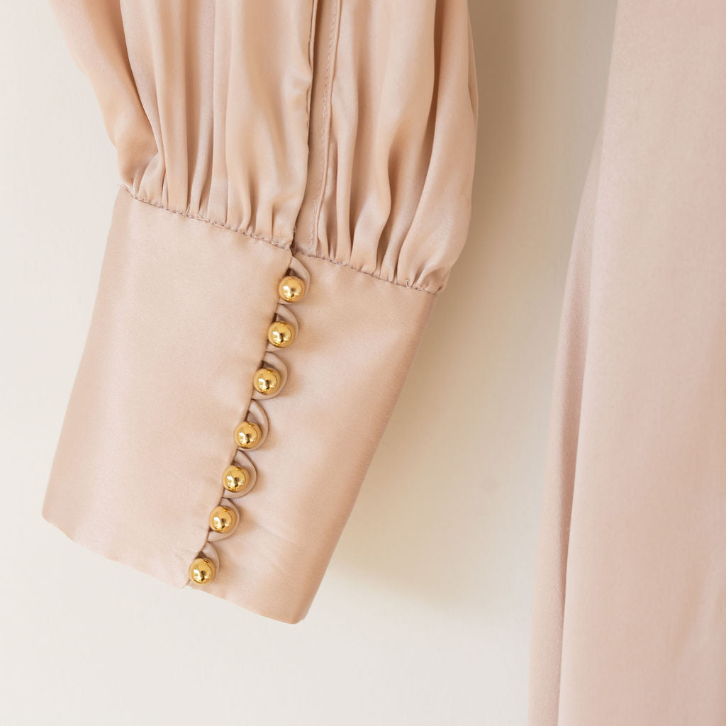 ZIMMERMANN SILK WRAP MIDI DRESS