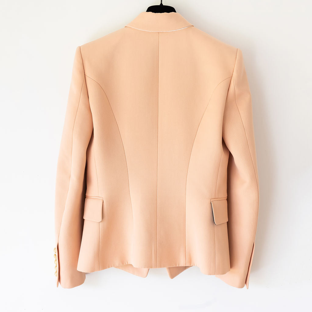 BALMAIN DOUBLE-BREASTED WOOL BLAZER