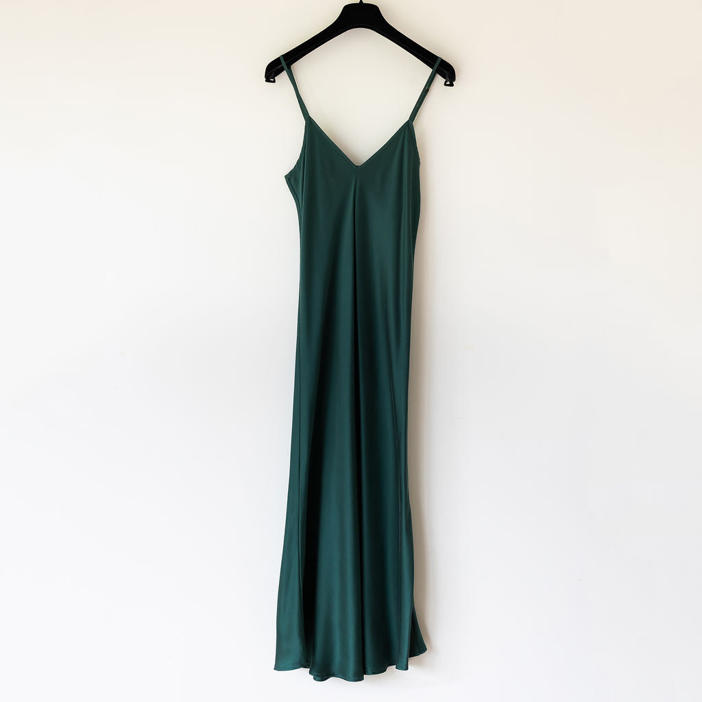 SILK LAUNDRY SLIP DRESS
