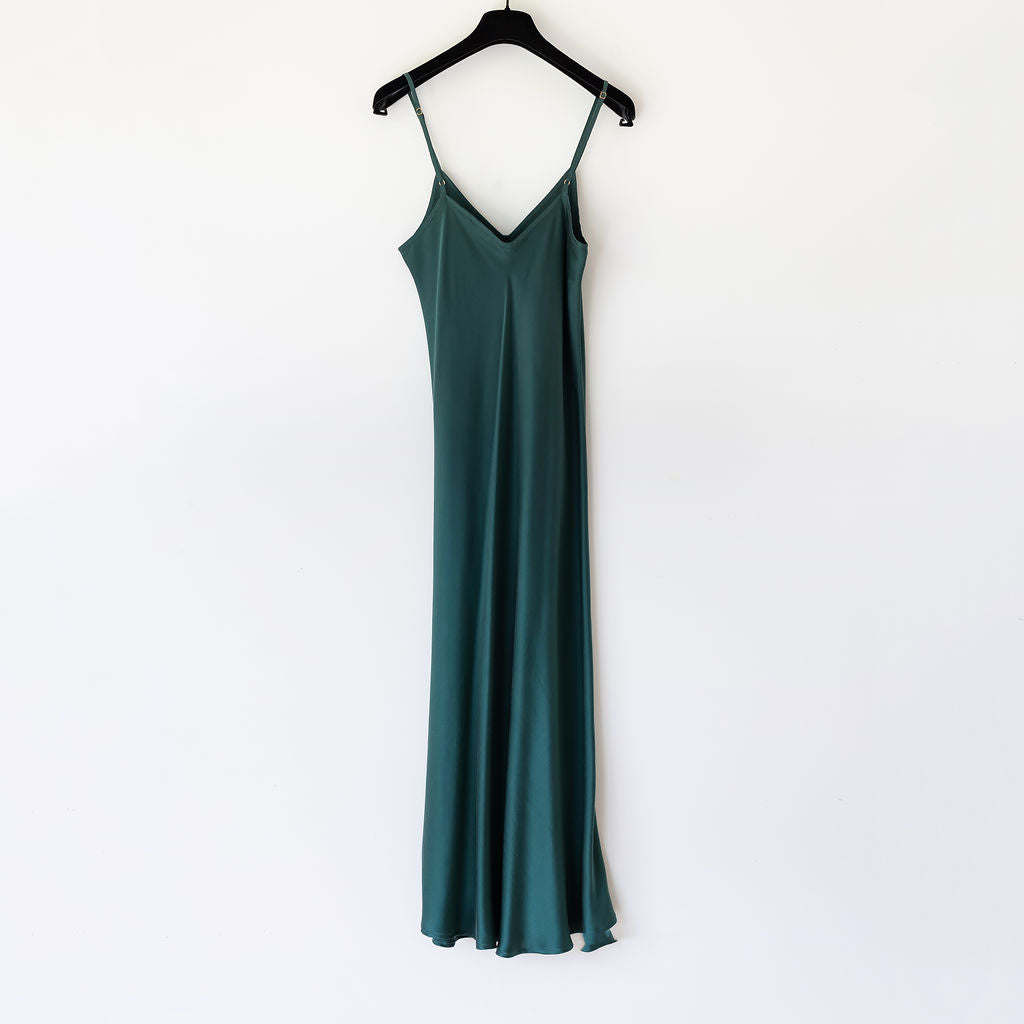 SILK LAUNDRY SLIP DRESS