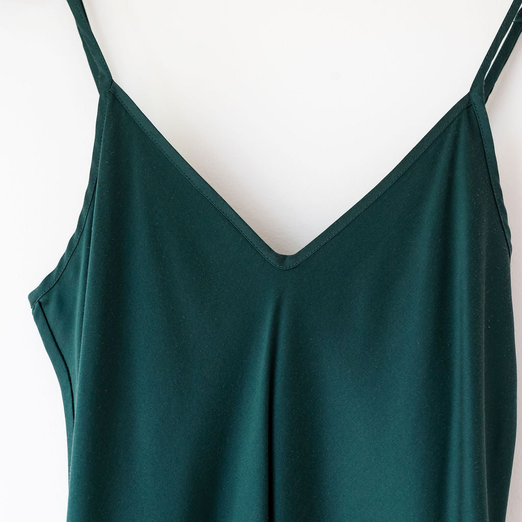 SILK LAUNDRY SLIP DRESS