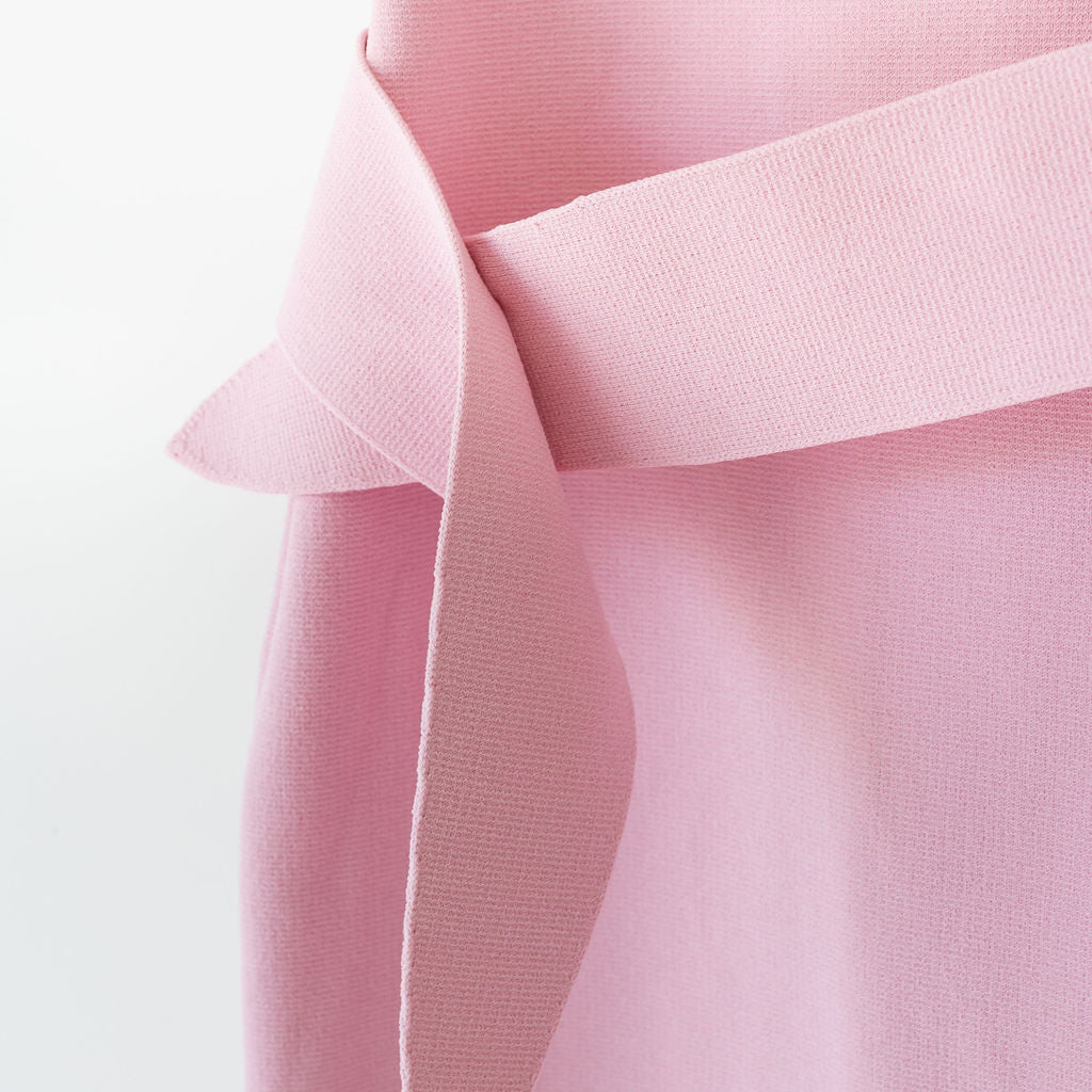SCANLAN THEODORE CREPE KNIT BUSTIER DRESS